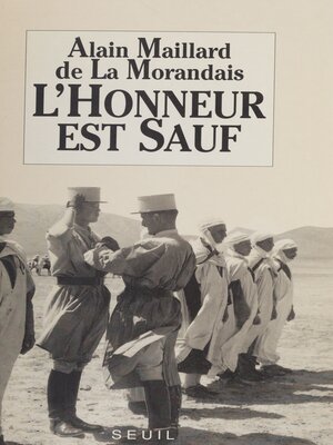 cover image of L'Honneur est sauf
